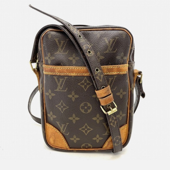 ***Authentic***Louis Vuitton Danube Monogram Shoulder Crossbody Bag AR0030 - Picture 2 of 9